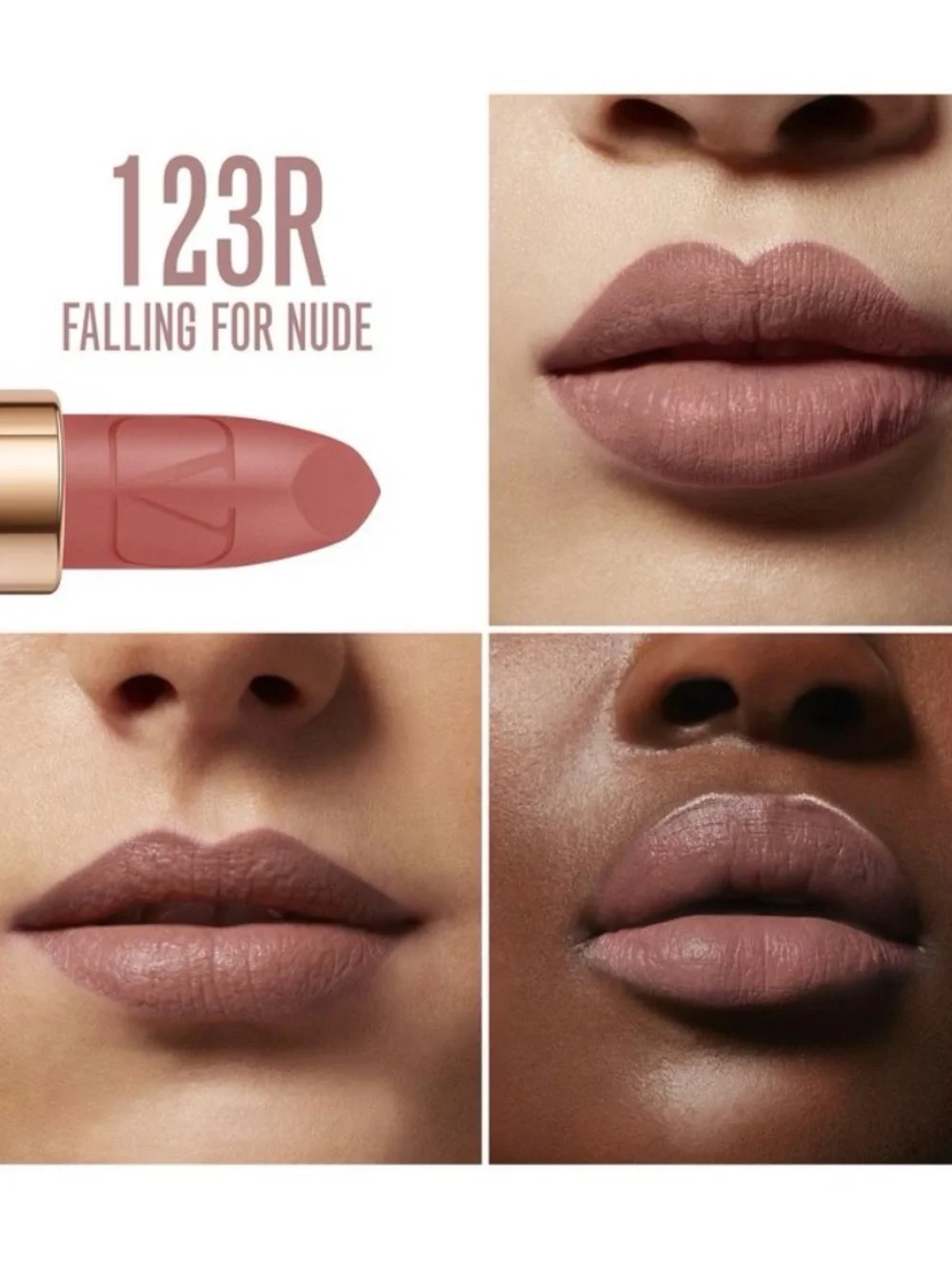 Valentino Rosso Matte Lip Color & Prada Monochrome Lipstick Duo - details below